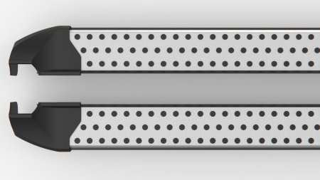 Пороги-подножки Оригинальные для RENAULT DUSTER II 2018+ г.в. от турецкого производителя Can Auto. Размер подножки: 0 см. 0. Артикул: ONX-183S